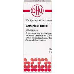 GELSEMIUM C 1000 Globuli 10 g