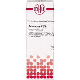 GELSEMIUM C 200 Dilution 20 ml