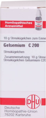 GELSEMIUM C 200 Globuli 10 g