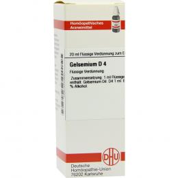 GELSEMIUM D 4 Dilution 20 ml Dilution