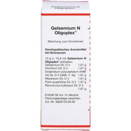 GELSEMIUM N Oligoplex Liquidum 50 ml
