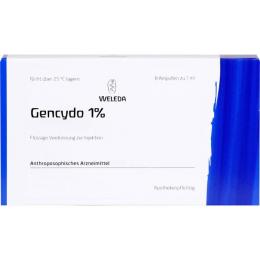 GENCYDO 1% Injektionslösung 8 St.