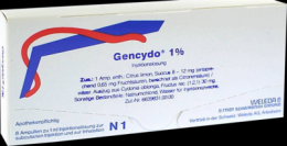 GENCYDO 1% Injektionslsung 8 St