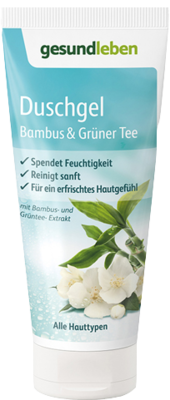 GESUND LEBEN Duschgel Bambus & Grner Tee 200 ml