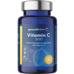 GESUND LEBEN Vitamin C 500 Kapseln 60 St.