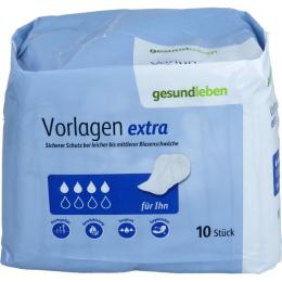 GESUND LEBEN Vorlage Herren extra 10 St.