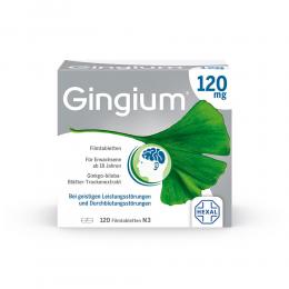 Gingium 120 mg Filmtabletten 120 St Filmtabletten