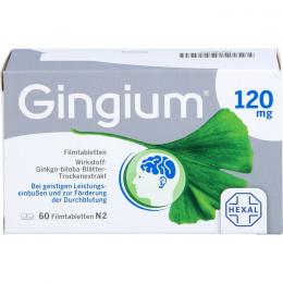 GINGIUM 120 mg Filmtabletten 60 St.