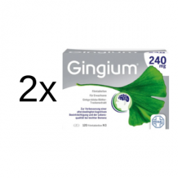 GINGIUM 240 mg Filmtabletten 2 x 120 St.