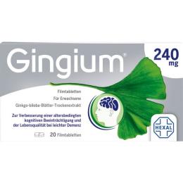 GINGIUM 240 mg Filmtabletten 20 St.