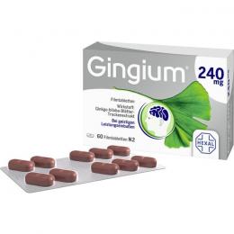 GINGIUM 240 mg Filmtabletten 60 St.