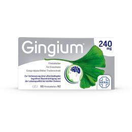 Gingium 240 mg Filmtabletten 60 St Filmtabletten