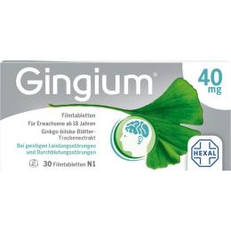 GINGIUM 40 mg Filmtabletten 30 St.