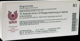 GINGIVA GL D 30 Ampullen 10X1 ml