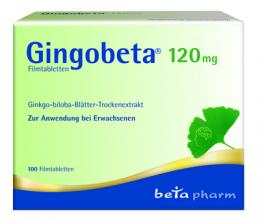 GINGOBETA 120 mg Filmtabletten 100 St