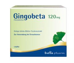 GINGOBETA 120 mg Filmtabletten 120 St