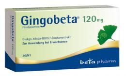 GINGOBETA 120 mg Filmtabletten 30 St