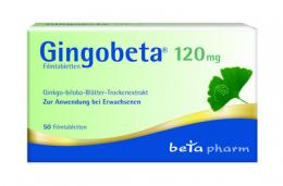 GINGOBETA 120 mg Filmtabletten 50 St