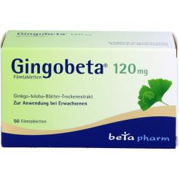 GINGOBETA 120 mg Filmtabletten 50 St.