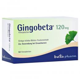 GINGOBETA 120 mg Filmtabletten 50 St Filmtabletten