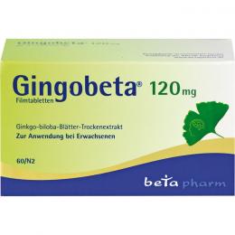 GINGOBETA 120 mg Filmtabletten 60 St.