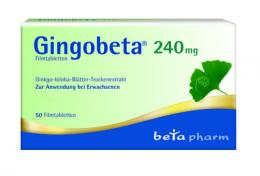 GINGOBETA 240 mg Filmtabletten 50 St