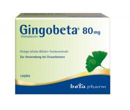 GINGOBETA 80 mg Filmtabletten 120 St