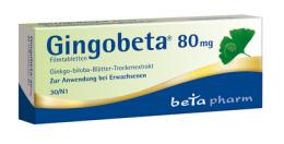GINGOBETA 80 mg Filmtabletten 30 St
