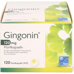 GINGONIN 120 mg Hartkapseln 120 St.