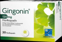 GINGONIN 120 mg Hartkapseln 30 St
