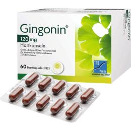 GINGONIN 120 mg Hartkapseln 60 St.