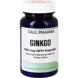 GINKGO 100 mg GPH Kapseln 30 St. (16 g)