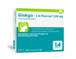 GINKGO-1A Pharma 120 mg Filmtabletten 120 St