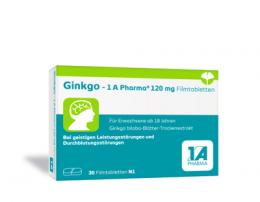 GINKGO-1A Pharma 120 mg Filmtabletten 30 St