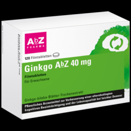 GINKGO AbZ 40 mg Filmtabletten 120 St