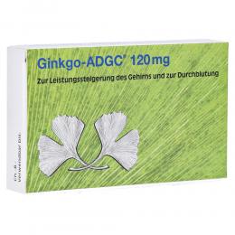 GINKGO ADGC 120 mg Filmtabletten 20 St Filmtabletten