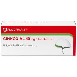 GINKGO AL 40 mg Filmtabletten 30 St.