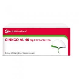 GINKGO AL 40 mg Filmtabletten 60 St
