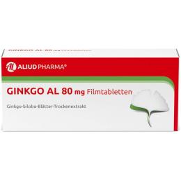 GINKGO AL 80 mg Filmtabletten 120 St.