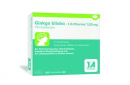 GINKGO BILOBA-1A Pharma 120 mg Filmtabletten 120 St