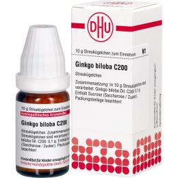 GINKGO BILOBA C 200 Globuli 10 g