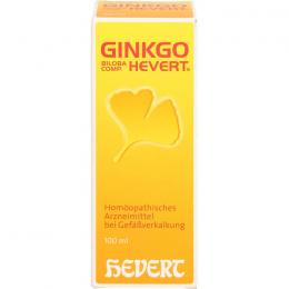 GINKGO BILOBA COMP.Hevert Tropfen 100 ml