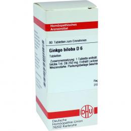 Ein aktuelles Angebot für GINKGO BILOBA D 12 Tabletten 80 St Tabletten Homöopathische Einzelmittel - jetzt kaufen, Marke DHU-Arzneimittel GmbH & Co. KG.