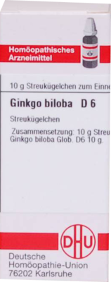 GINKGO BILOBA D 6 Globuli 10 g