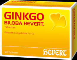 GINKGO BILOBA HEVERT Tabletten 100 St