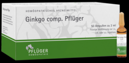 GINKGO COMP.Pflger Ampullen 50 St