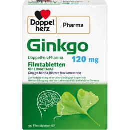 GINKGO DOPPELHERZPHARMA 120 mg Filmtabletten 120 St.