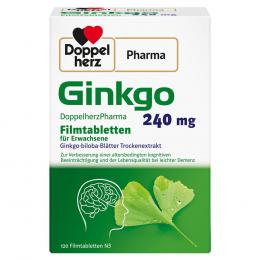 GINKGO DOPPELHERZPHARMA 240 mg Filmtabletten 120 St Filmtabletten