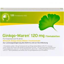 GINKGO-MAREN 120 mg Filmtabletten 120 St.