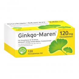 GINKGO-MAREN 120 mg Filmtabletten 120 St Filmtabletten